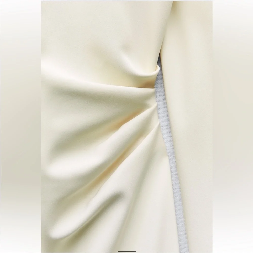 ZARA Crepe Midi Dress - Picture 11 of 12